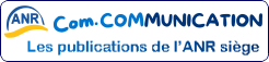 Accéder aux publications de l'ANR Siège